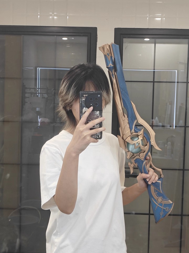 Anaxa Cosplay Prop - Anaxagoras Model Gun 80CM Glow Halloween