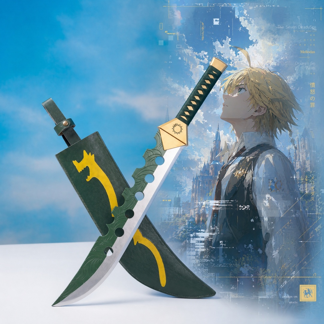 Cosplay Prop Katana - 28inch The Seven Deadly Sins Meliodas