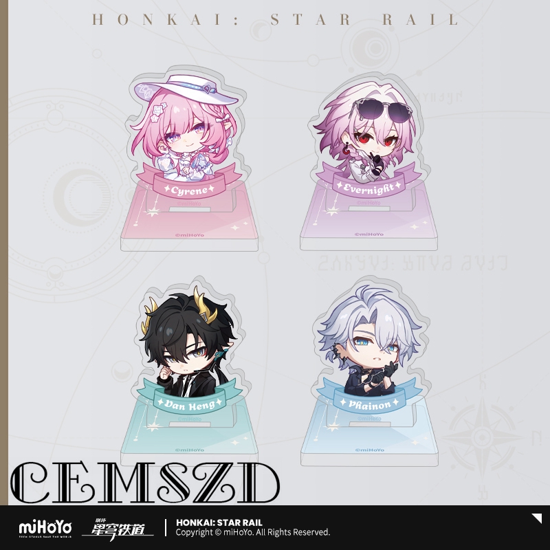 [Genuine] Game Honkai Star Rai - Acrylic Cosplay Prop recension och pris