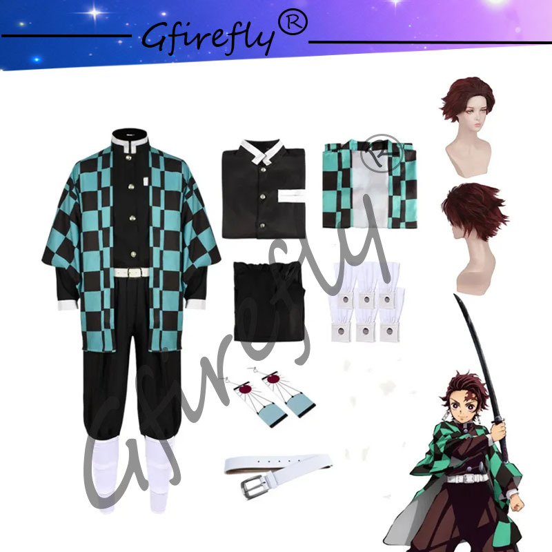 Kamado Tanjirou Cosplay Costum - Cosplay Prop Katana recension och pris