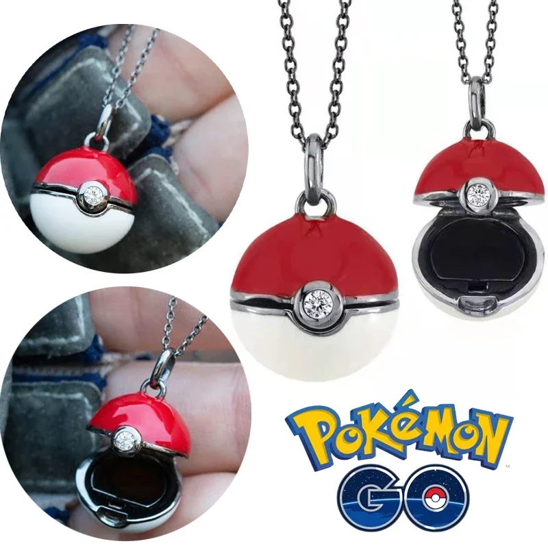 Poke Ball Necklace Pokemon Fig - Pokeball Cosplay Prop recension och pris