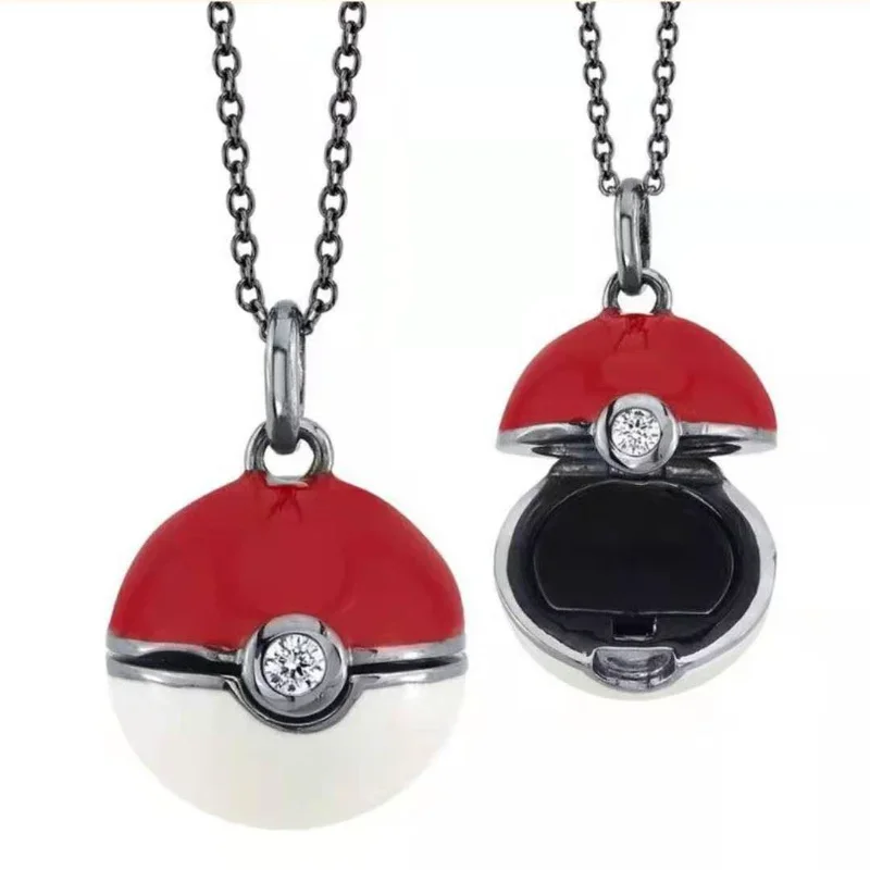 Poke Ball Necklace Pokemon Fig - Pokeball Cosplay Prop recension och pris