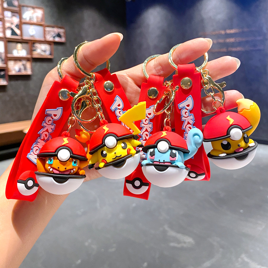 Pikachu Poké Ball Keychain for - Pokeball Cosplay Prop recension och pris