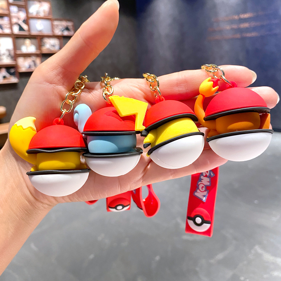 Pikachu Poké Ball Keychain for - Pokeball Cosplay Prop recension och pris
