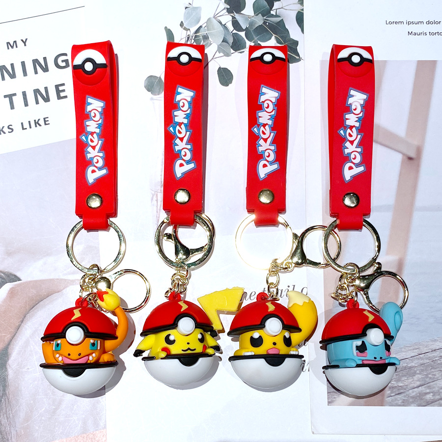 Pikachu Poké Ball Keychain for - Pokeball Cosplay Prop recension och pris