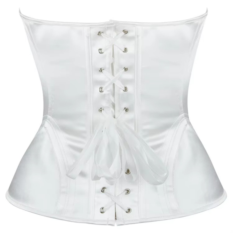 White Corset for Women Overbus - Boning Corset Steel recension och pris