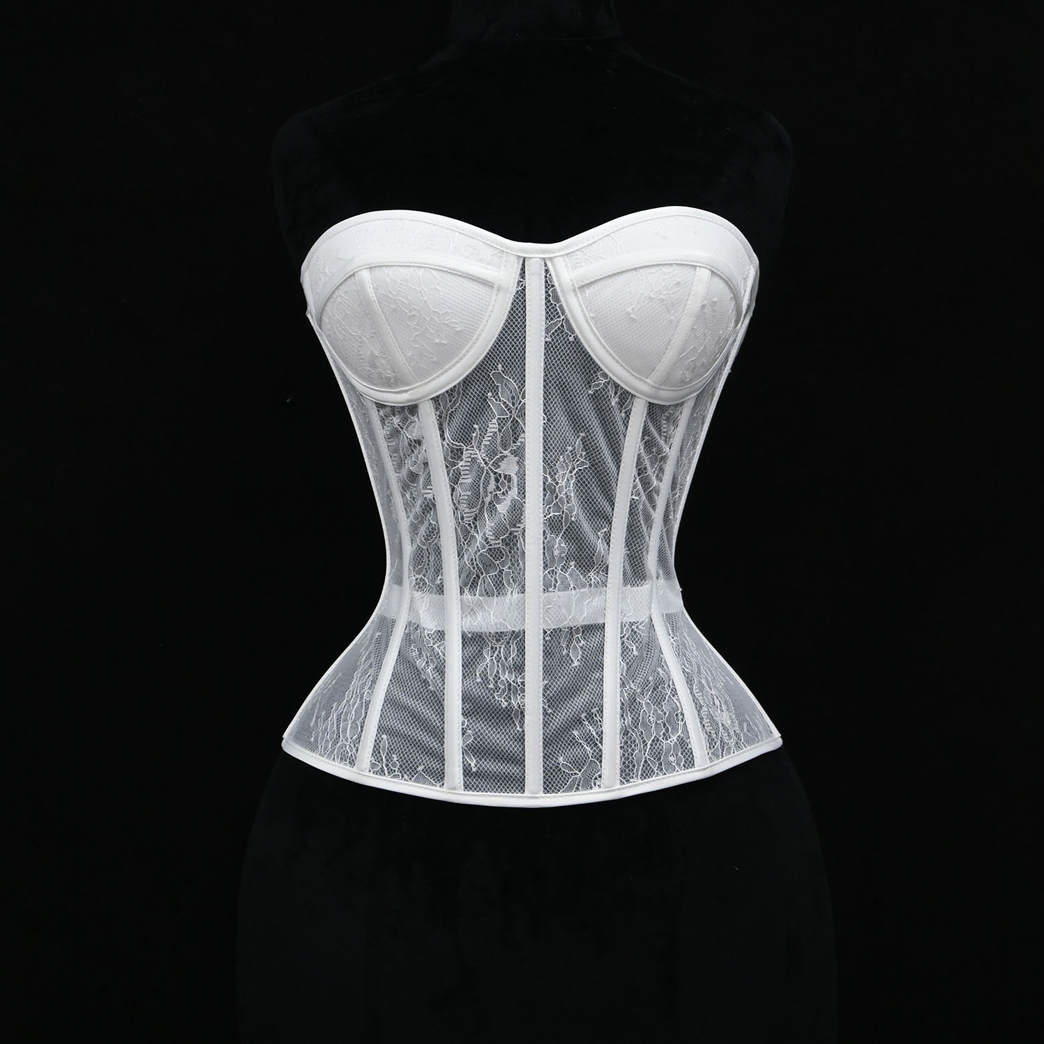 Steel Bone Korset Woman Hollow - Boning Corset Steel recension och pris