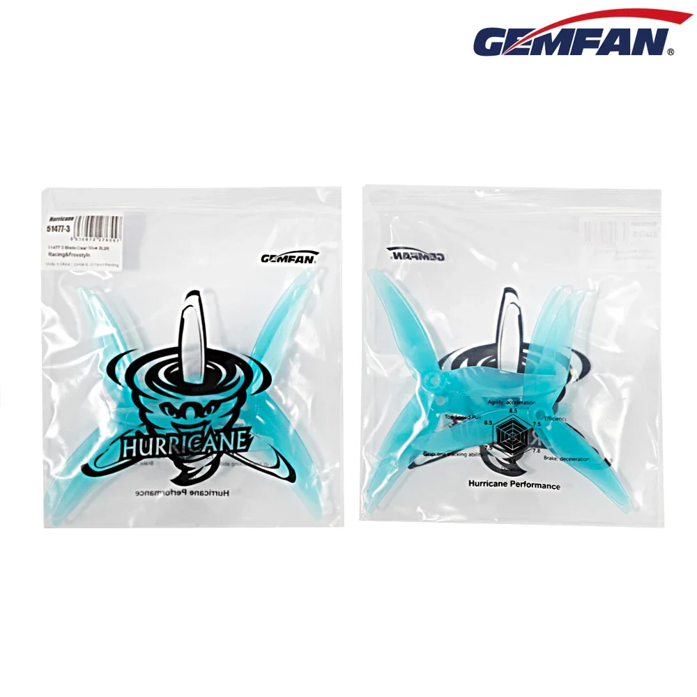10Pairs (10CW + 10CCW) Gemfan  - Ekko Cosplay Prop recension och pris