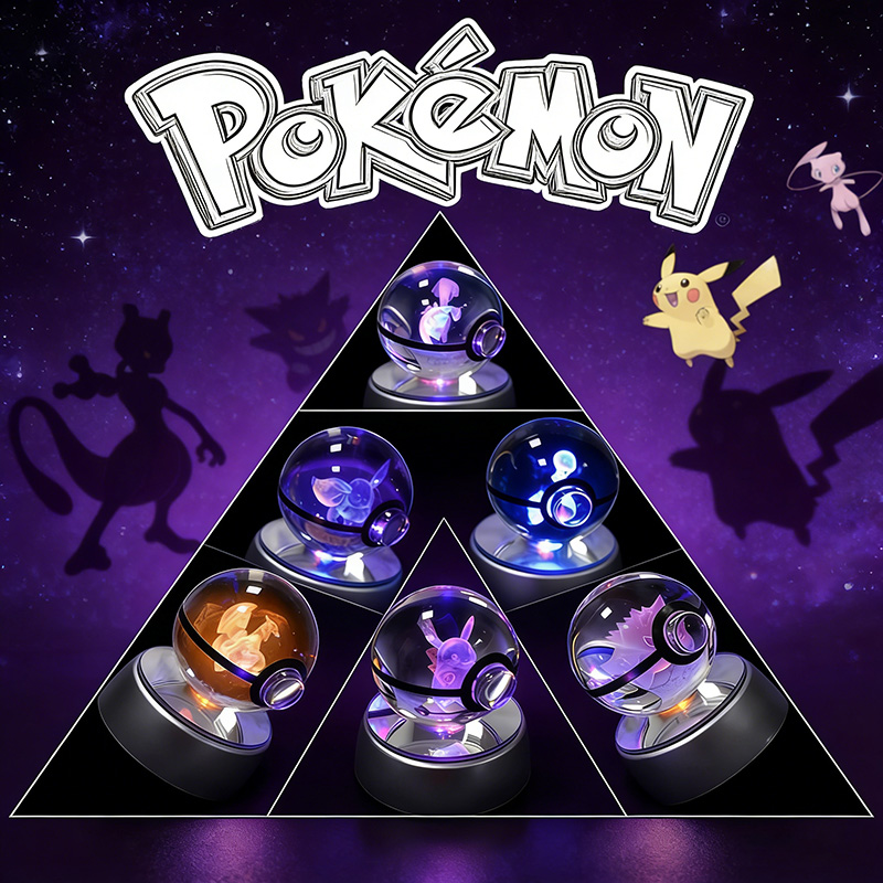 Pokemon Crystal Poké Ball 3D E - Pokeball Cosplay Prop recension och pris