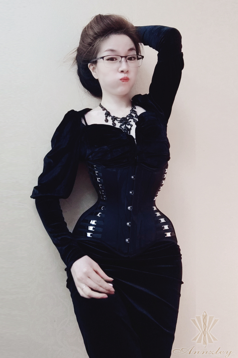 Annzley New Black Thin Square  - Boning Corset Steel recension och pris