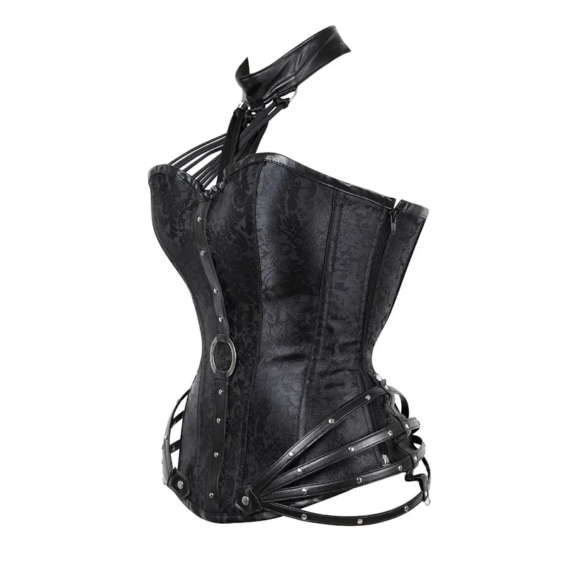 Gothic Steampunk Corset Tops w - Boning Corset Steel recension och pris