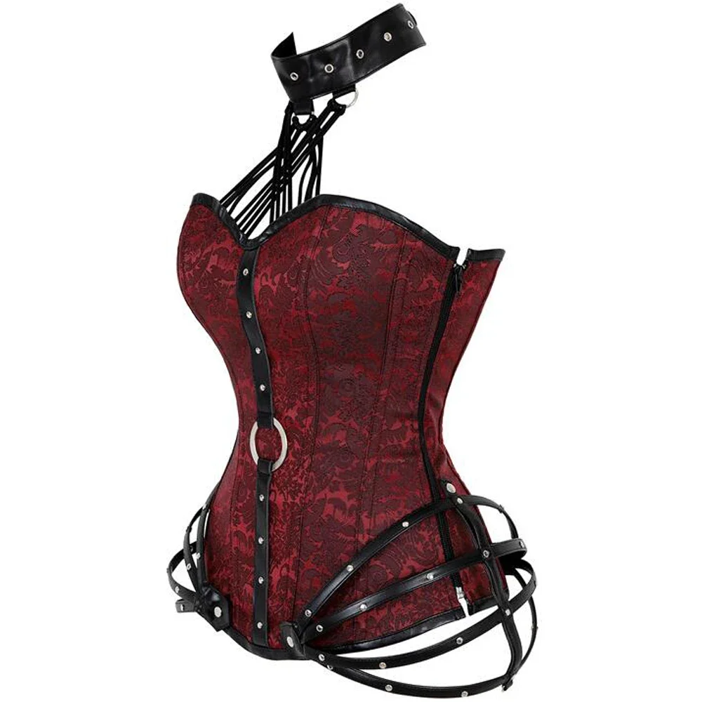 Gothic Steampunk Corset Tops w - Boning Corset Steel recension och pris