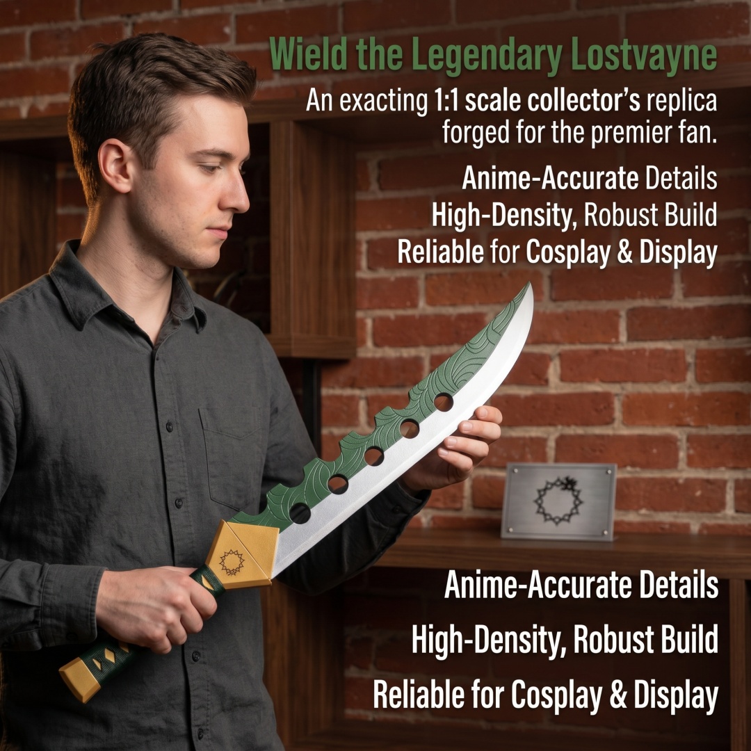 28inch The Seven Deadly Sins M - Cosplay Prop Katana recension och pris