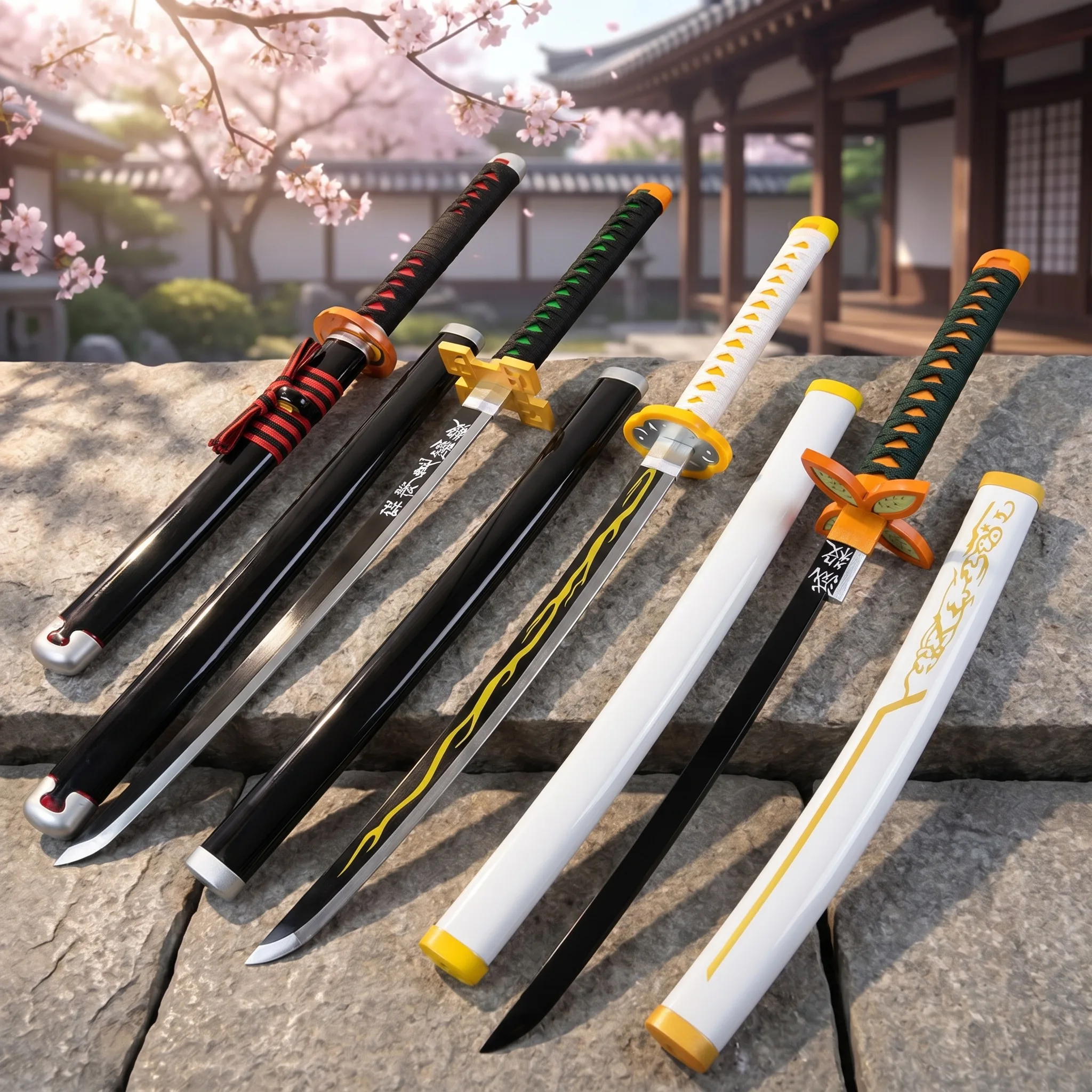 72 104cm Demon Slayer Katana T - Cosplay Prop Katana recension och pris