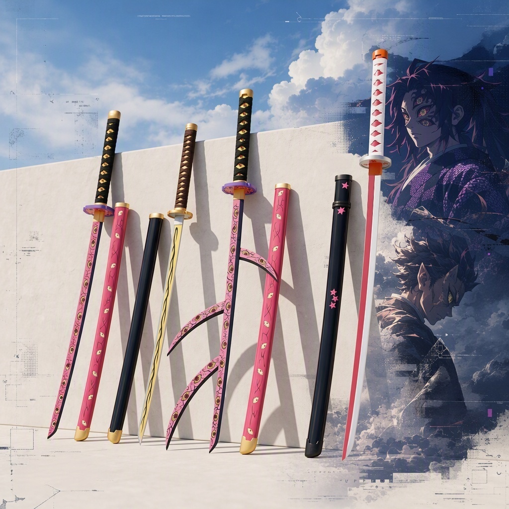 40inch Demon Slayer Agatsuma Z - Cosplay Prop Katana recension och pris
