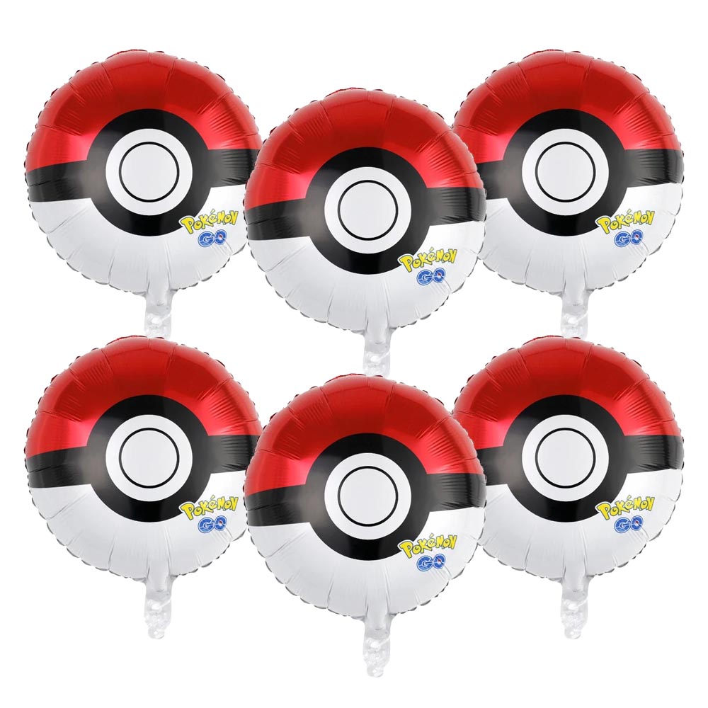 2026  6Pcs Cartoon Pikachu Bir - Pokeball Cosplay Prop recension och pris