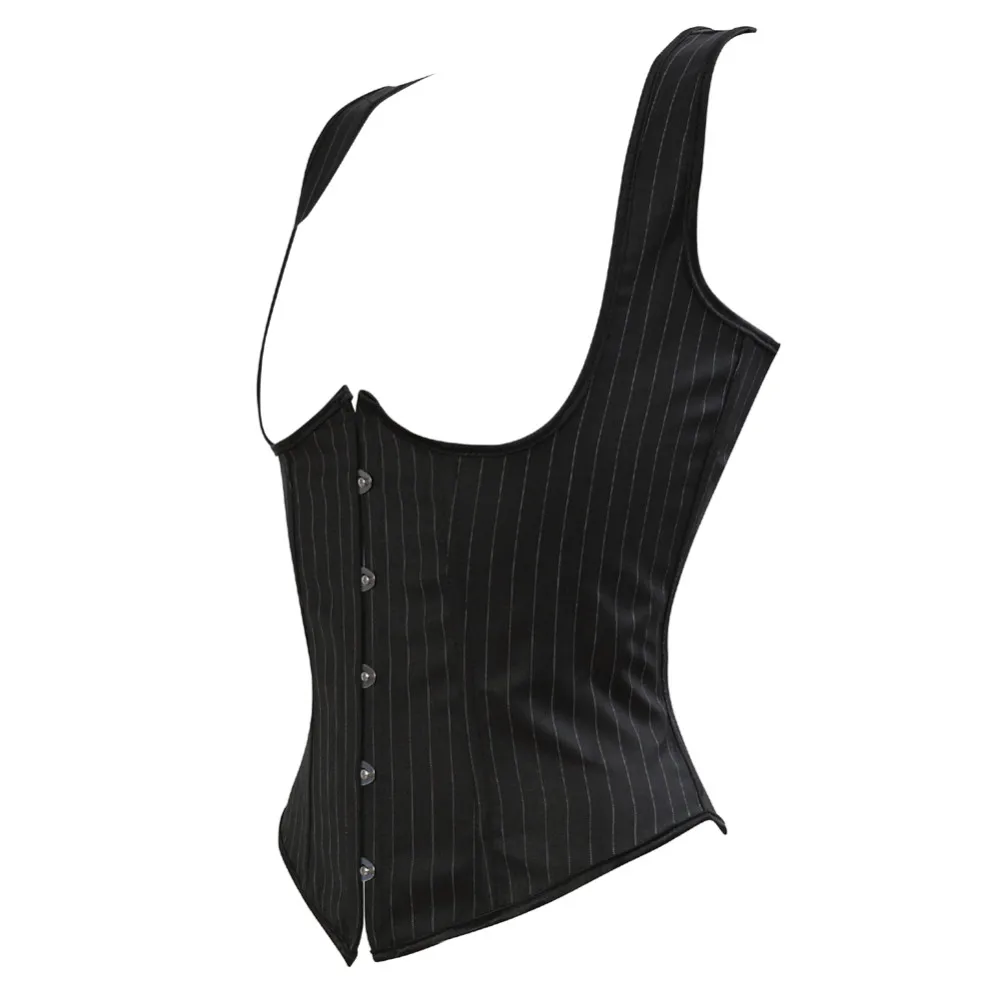 Women's Gothic Jacquard Underb - Boning Corset Steel recension och pris