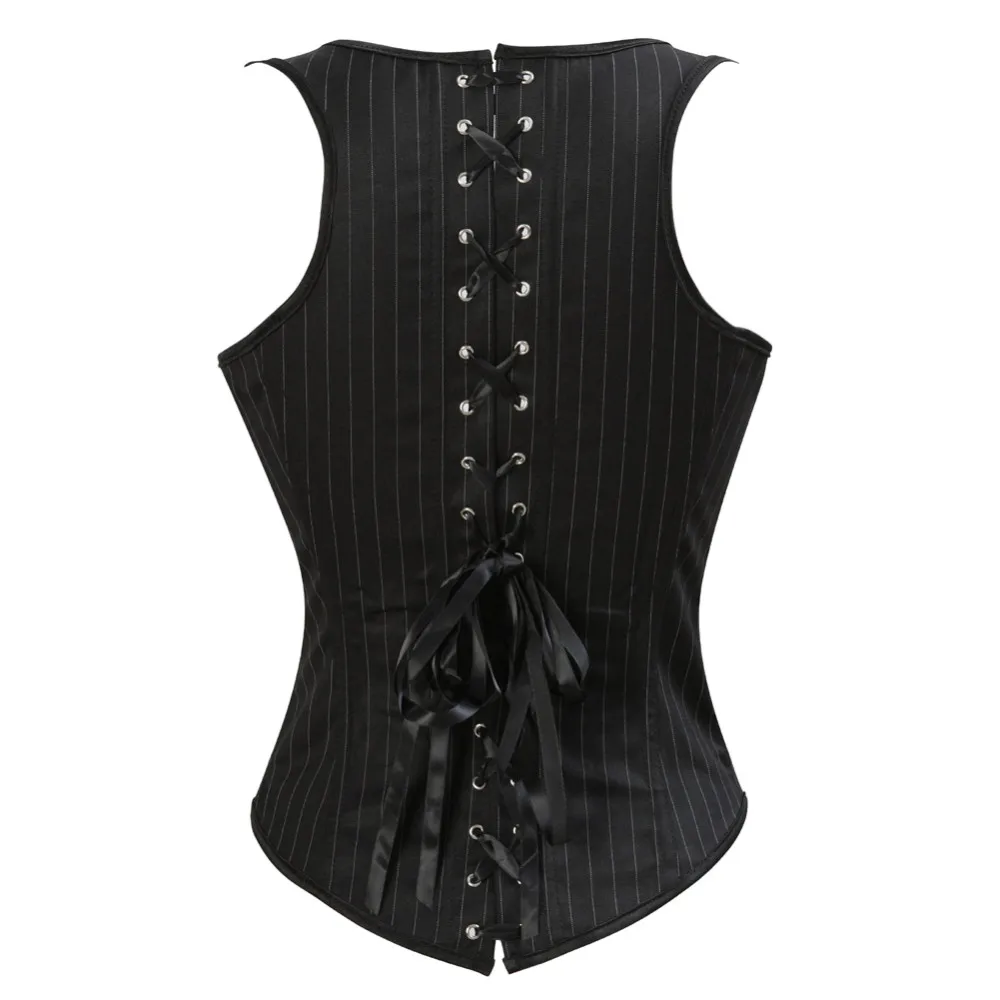 Women's Gothic Jacquard Underb - Boning Corset Steel recension och pris